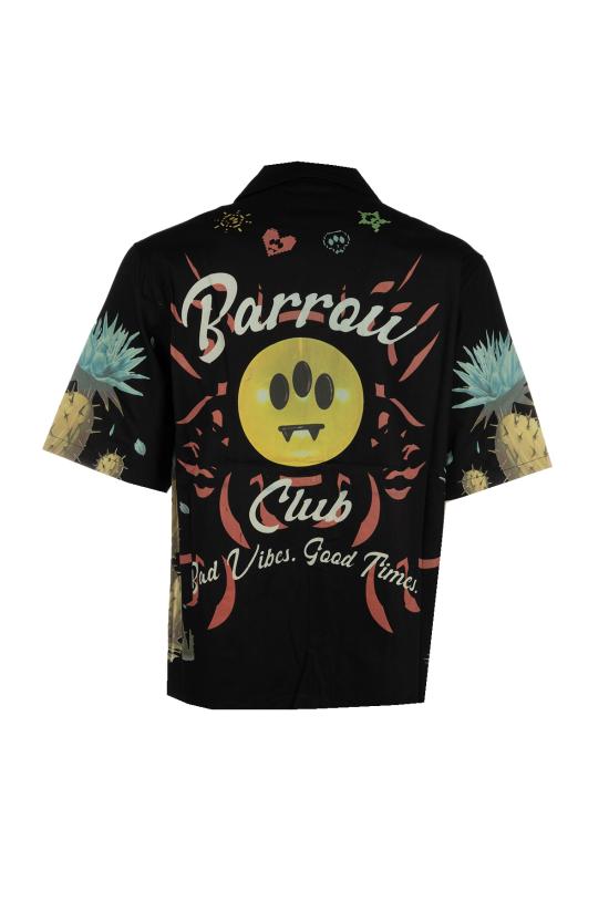 26SS 바로우 긴팔 셔츠 S6BWUASI068 110 NERO BLACK - BARROW