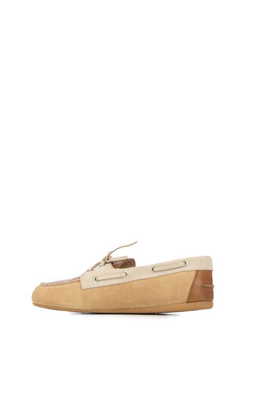 26SS 미우미우 로퍼 5D123EF0053K0F F05BS ECRU CANNELLA - MIU MIU