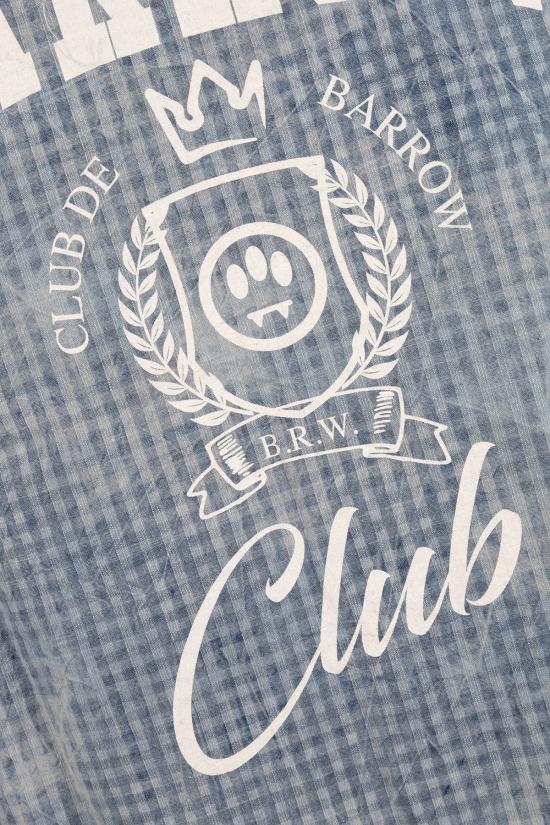 26SS 바로우 긴팔 셔츠 S6BWUASI055 172 DENIM BLU CHIARO LIGHT BLUE DENIM - BARROW