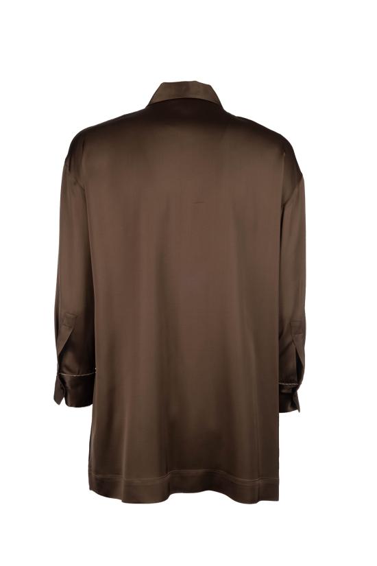 26SS 페세리코 블라우스 A064016638 052 MARRONE CORTECCIA - PESERICO