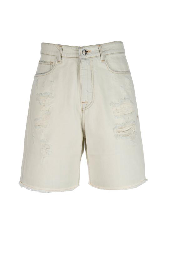 26SS 바로우 숏팬츠 S6BWUABE042 226 DENIM GHIACCIO
