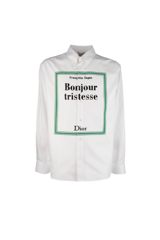 26SS 디올 긴팔 셔츠 683C573A3118 C086 Bianco