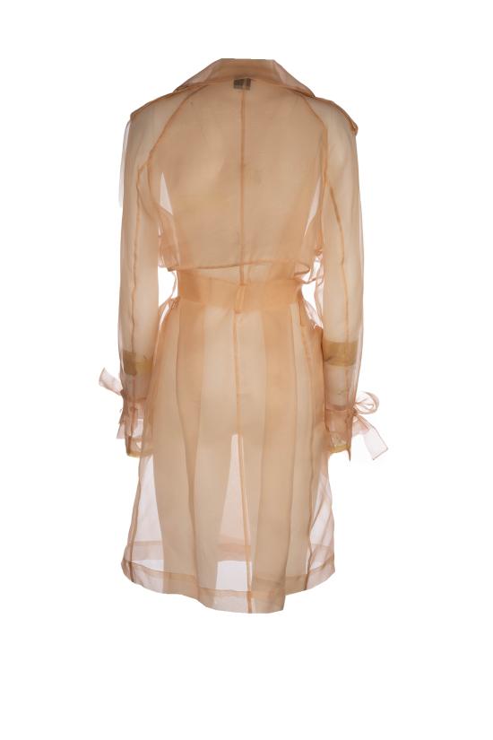 26SS 핑코 트렌치 코트 106614A2DJ Q35 ROSA MOGANO - PINKO