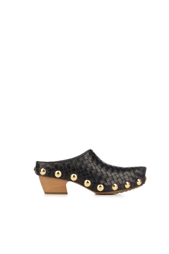 26SS 보테가베네타 뮬/슬리퍼 871591V2ED0 1000 Nero