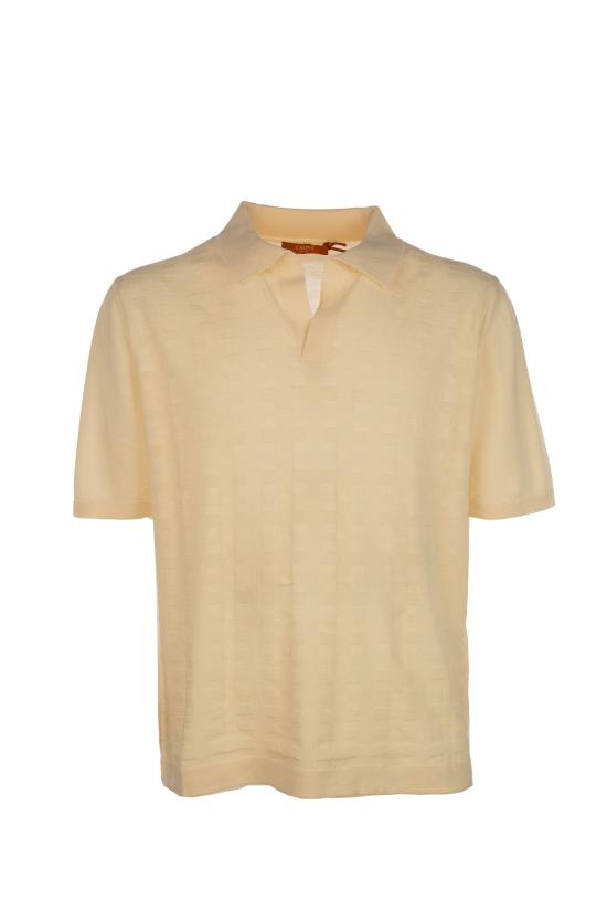 26SS 크루나 폴로 티셔츠 LEVANTE1753 102 BURRO