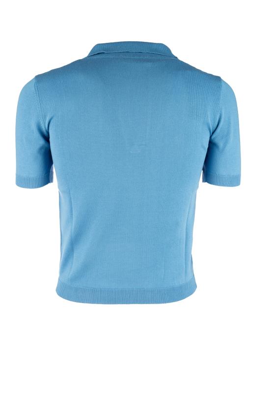 26SS 커스토머 러버스 폴로 티셔츠 84253S 1223 Azzurro - CUSTOMER LOVERS