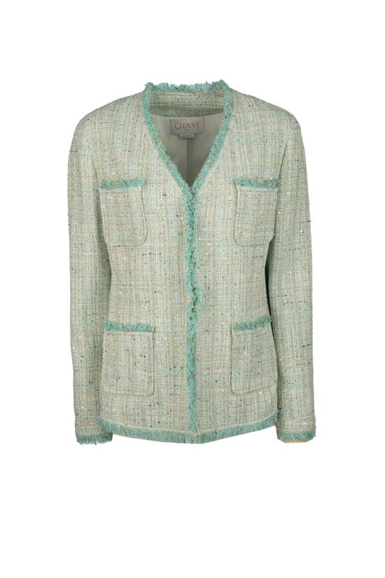 26SS 제니 자켓 80AAQ507N0735 189 CANAL GREEN