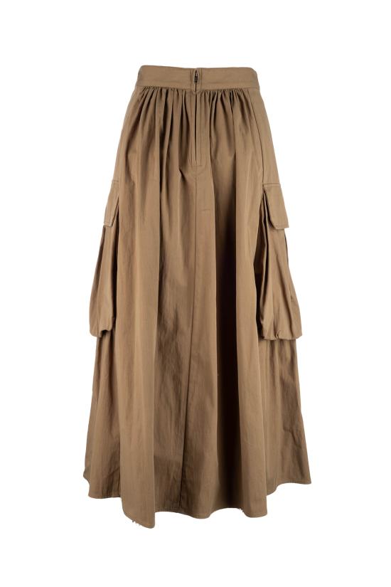 26SS 엠마&가이아 롱 스커트 G004 431 SALVIA - EMMA&GAIA