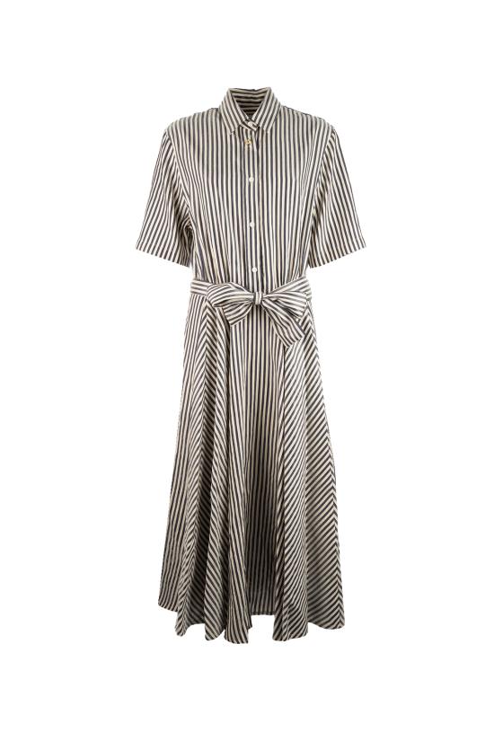 26SS 크루나 롱 원피스 SOLEIL2614 511 Blu notte