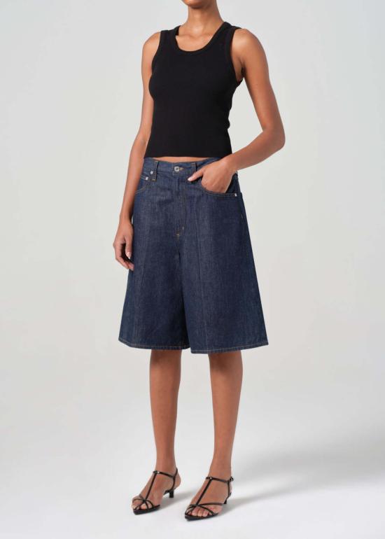  에이골디 민소매 티셔츠 아골데 축소된 양귀비 탱크 - AGOLDE