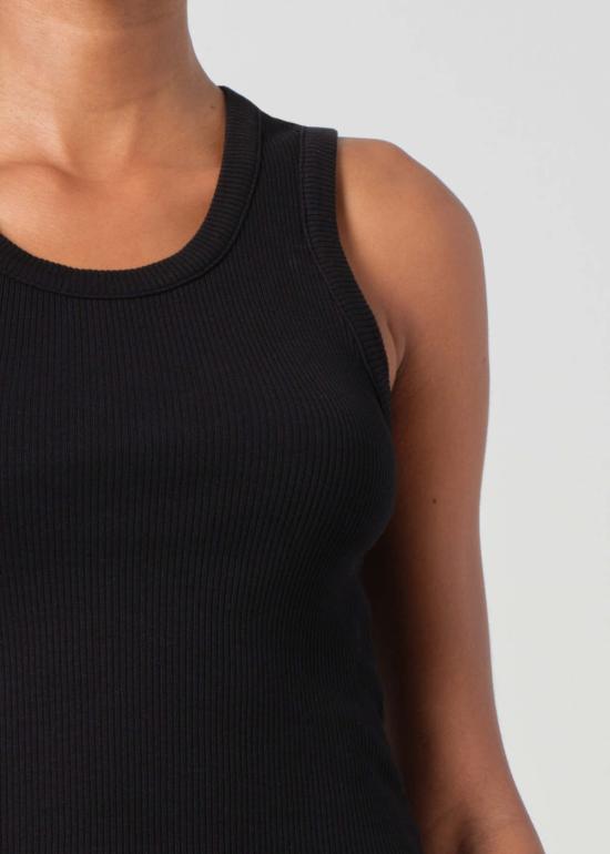  에이골디 민소매 티셔츠 아골데 축소된 양귀비 탱크 - AGOLDE