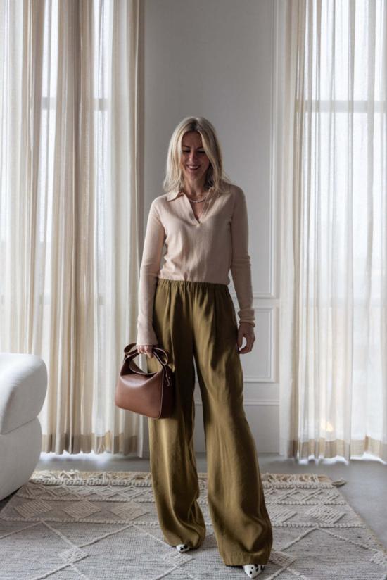  알리지 스웨터 알리시 마글리아 폴로 피치 - ALYSI