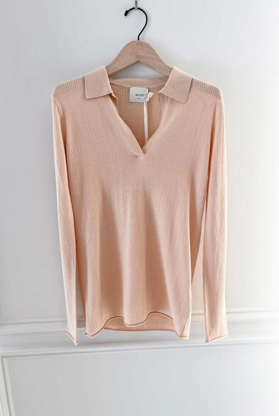  알리지 스웨터 알리시 마글리아 폴로 피치 - ALYSI