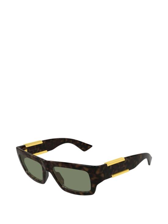 26SS 보테가베네타 선글라스 BV1452S 002 Havana havana green - BOTTEGA VENETA