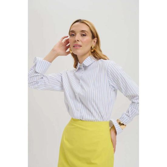  Leledebaltzac 셔츠 레레데발차크 발렌타인 셔츠 화이트 - LE LE DE BALTZAC