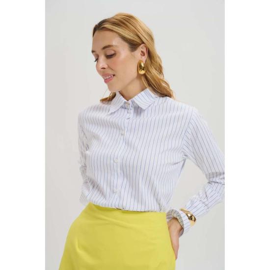  Leledebaltzac 셔츠 레레데발차크 발렌타인 셔츠 화이트 - LE LE DE BALTZAC