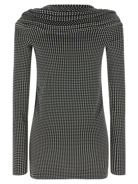  와타나베 준야 숏 원피스 조각 드레스 화이트/블랙 - JUNYA WATANABE