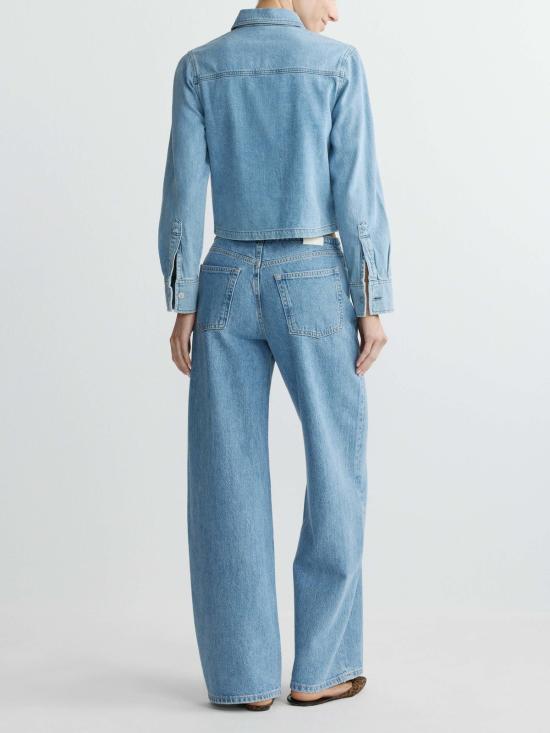  DL 1961 데님 팬츠 시에나 로우 슬렁 와이드 레그 진 - DL 1961