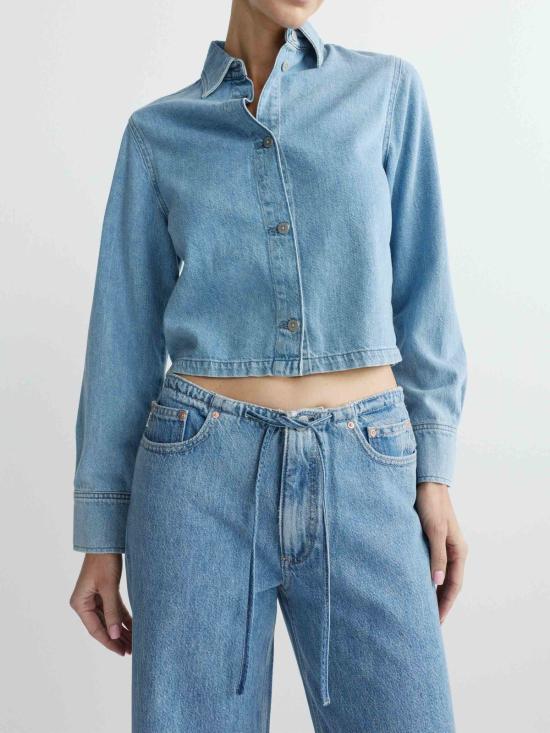  DL 1961 데님 팬츠 시에나 로우 슬렁 와이드 레그 진 - DL 1961