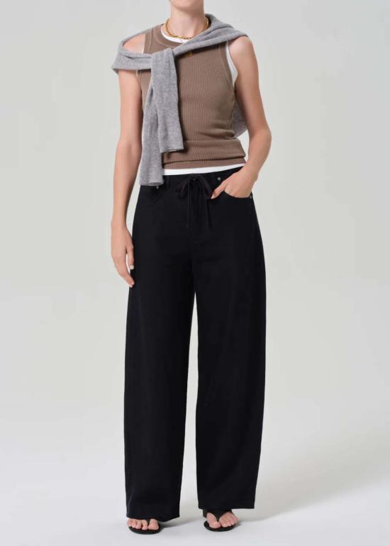  시티즌 오브 휴머니티 민소매 티셔츠 인류 시민 이사벨 립 탱크 코코아 - CITIZEN OF HUMANITY