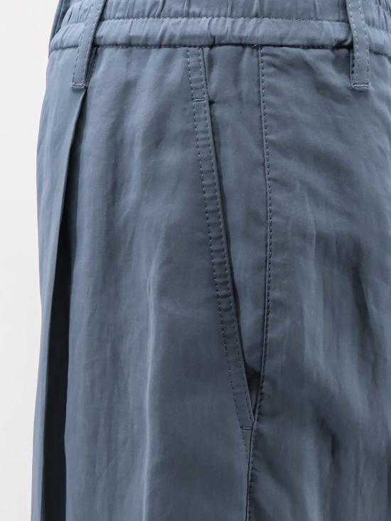  브루넬로 쿠치넬리 스트레이트 팬츠 면바지 아크틱 블루 - BRUNELLO CUCINELLI