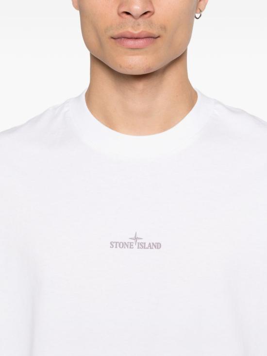 26SS 스톤 아일랜드 반팔 티셔츠 L1S152100001S0374 V0001 White - STONE ISLAND