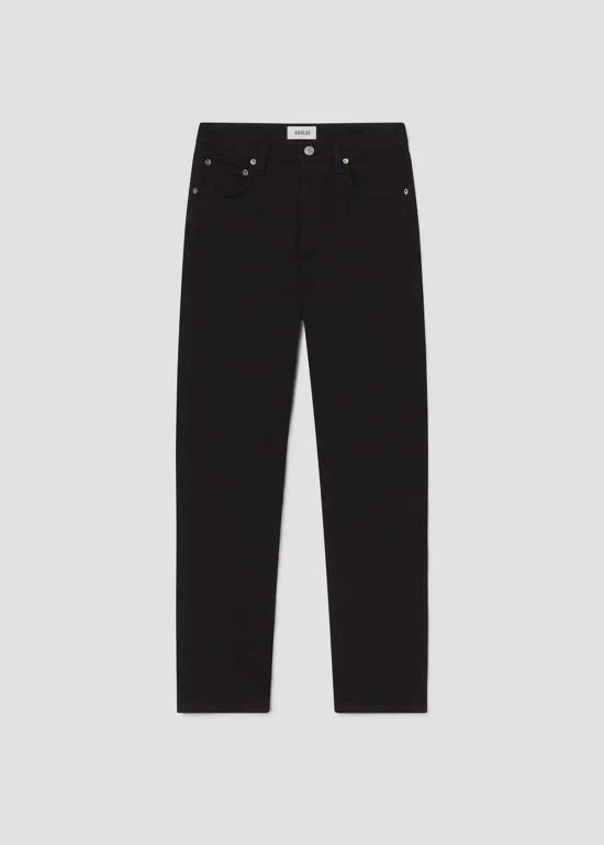  에이골디 데님 팬츠 아골드 90년대 핀치 웨이스트 크롭 진 커버 - AGOLDE