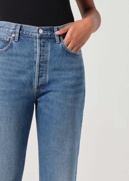  에이골디 데님 팬츠 아골드 90년대 핀치 웨이스트 진 에센스 - AGOLDE