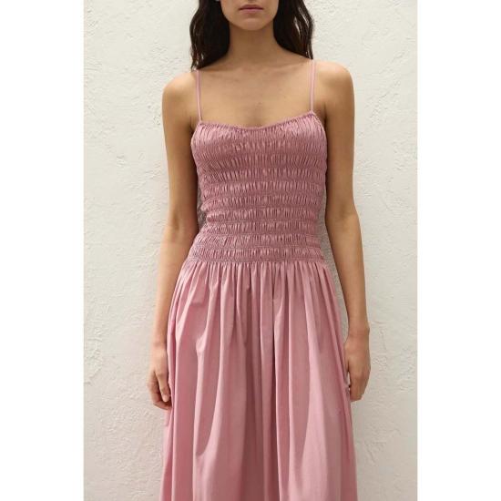  페이스풀더브랜드 롱 원피스 페이스풀 더 브랜드 아라셀리 맥시 드레스 더스크 - FAITHFULL THE BRAND