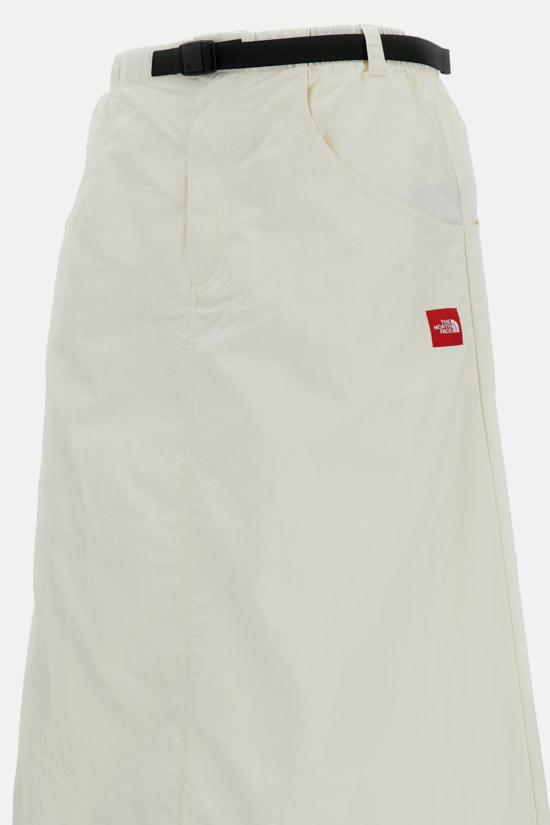  노스페이스 롱 스커트 나일론  (벨트 포함) 화이트 - NORTH FACE