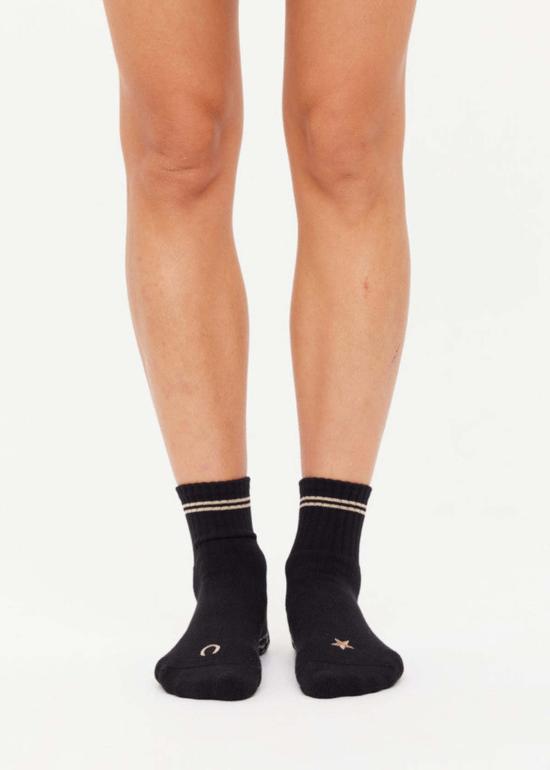  더 업사이드 양말 업사이드 셀레스티아 그립 삭 블랙 - THE UPSIDE