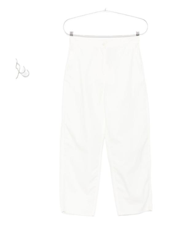 25SS 더로우 샤르카 코튼 캐시미어 팬츠 9050 W3670WHT White