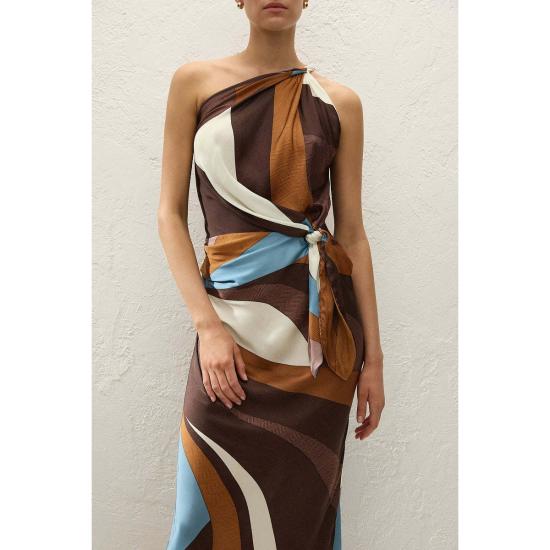  페이스풀더브랜드 롱 원피스 페이스풀 더 브랜드 소토 맥시 드레스 노테 - FAITHFULL THE BRAND