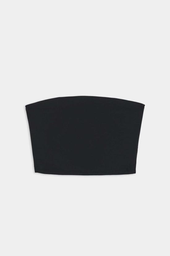  SPLITS 59 민소매 티셔츠 Splits 59 Hazel Airweight Crop Bandeau Black - OTHER BRANDS