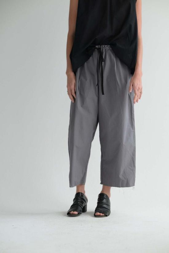  샤 크롭 팬츠 심플리 팬츠 미디엄 롱 - SCHA