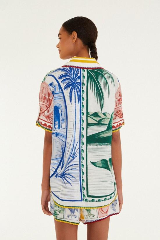  팜 리오 셔츠 브라질 빈티지 셔츠 - FARM RIO