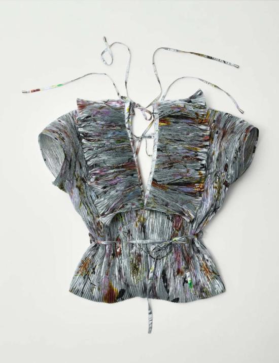  줄리아 호이어 블라우스 Julia Heuer Marcia 핸드플리츠 탑 - JULIA HEUER