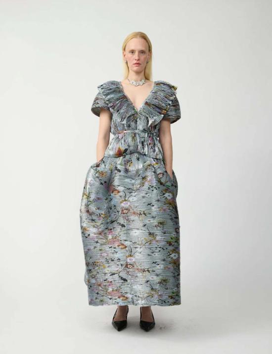  줄리아 호이어 블라우스 Julia Heuer Marcia 핸드플리츠 탑 - JULIA HEUER