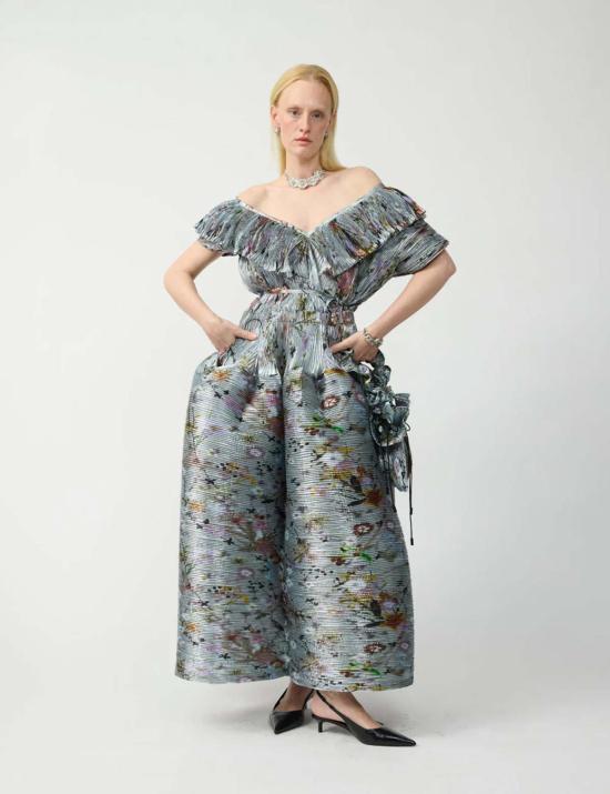  줄리아 호이어 블라우스 Julia Heuer Marcia 핸드플리츠 탑 - JULIA HEUER