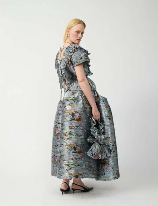  줄리아 호이어 블라우스 Julia Heuer Marcia 핸드플리츠 탑 - JULIA HEUER