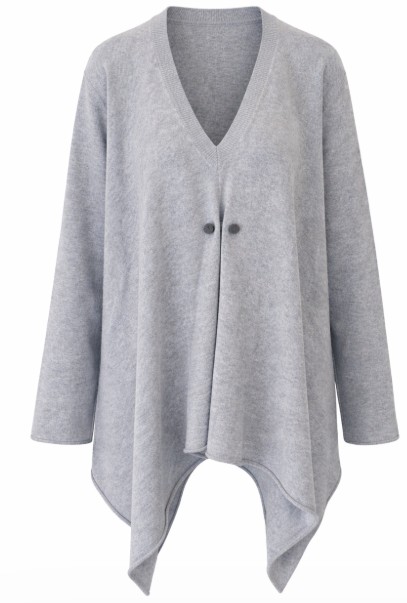 25FW 파비아나 필리피 모닐리 넥라인 실크 케이프 MAD225F721 L5178132 Roccia