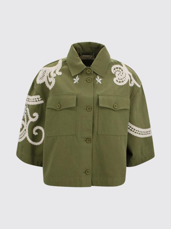 26SS 위켄드막스마라 자켓 2615041012600 001 Green