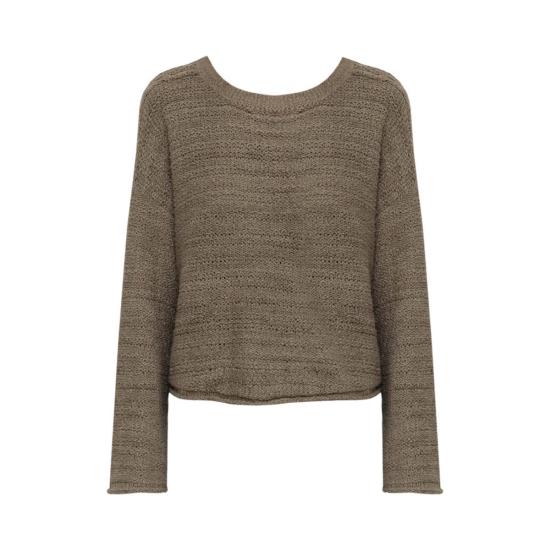  울 하이드 스웨터 루즈핏 풀오버