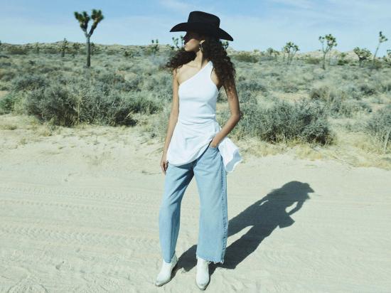  에이골디 데님 팬츠 아골드 로우 커브 프레이 진 포스 - AGOLDE