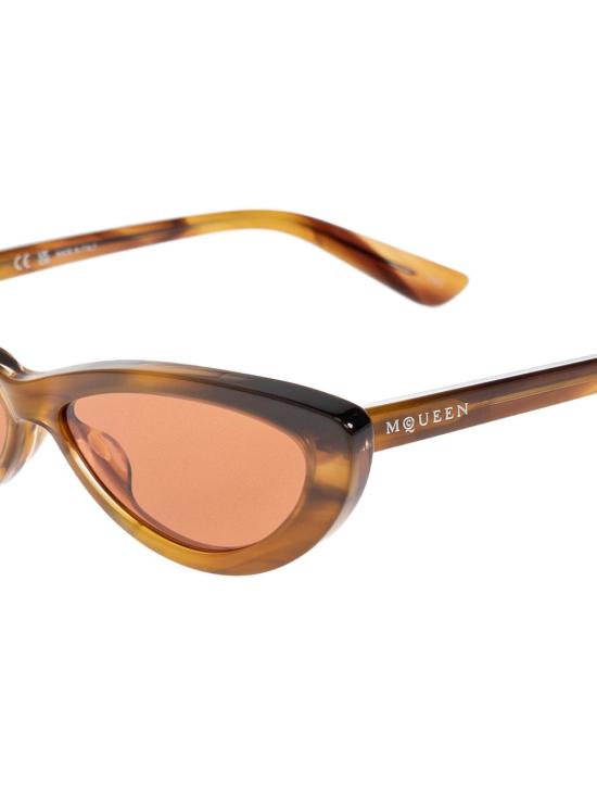 26SS 알렉산더 맥퀸 선글라스 852625 J07492312 Avana brown - ALEXANDER MCQUEEN