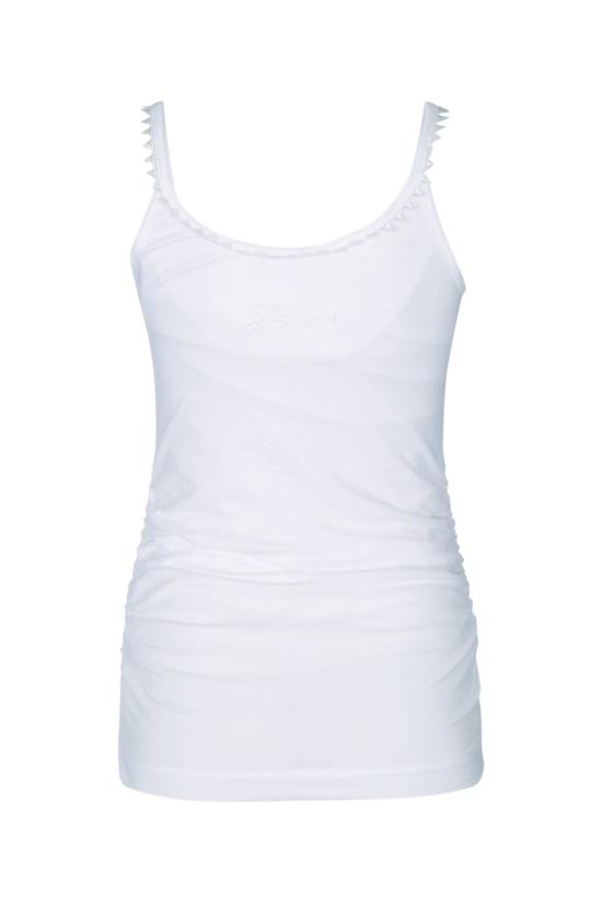  자크뮈스 민소매 티셔츠 르 드바르되르 클라벨라 탑 화이트 - JACQUEMUS