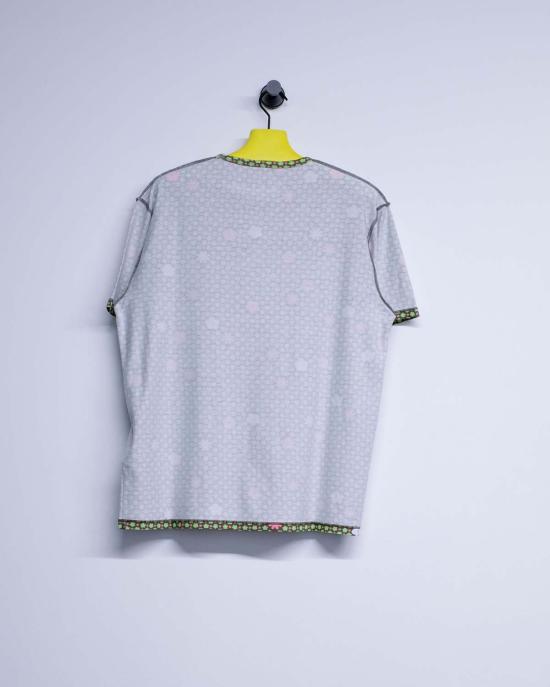  [키즈] MM6 메종마르지엘라 티셔츠 키즈 MM6 메종 마르지엘라 플로럴 코튼 인사이드 아웃 티셔츠 - MM6 MAISON MARGIELA