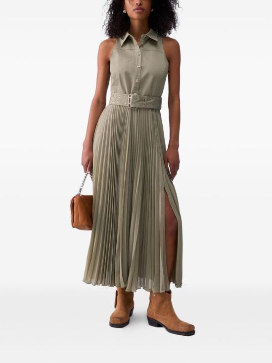 26SS 리우조 미디 스커트 CA6359 T4691P9639 Green peppermint - LIU JO