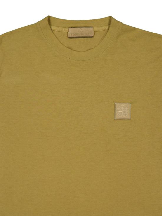 26SS 스톤 아일랜드 반팔 티셔츠 L1S152100021 S0F11V0098 Beige - STONE ISLAND