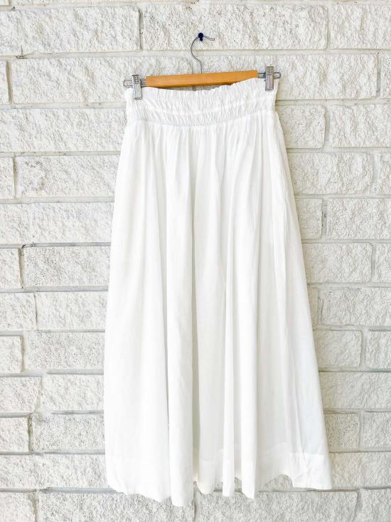  트로바타 롱 스커트 비앙카  화이트 - TROVATA